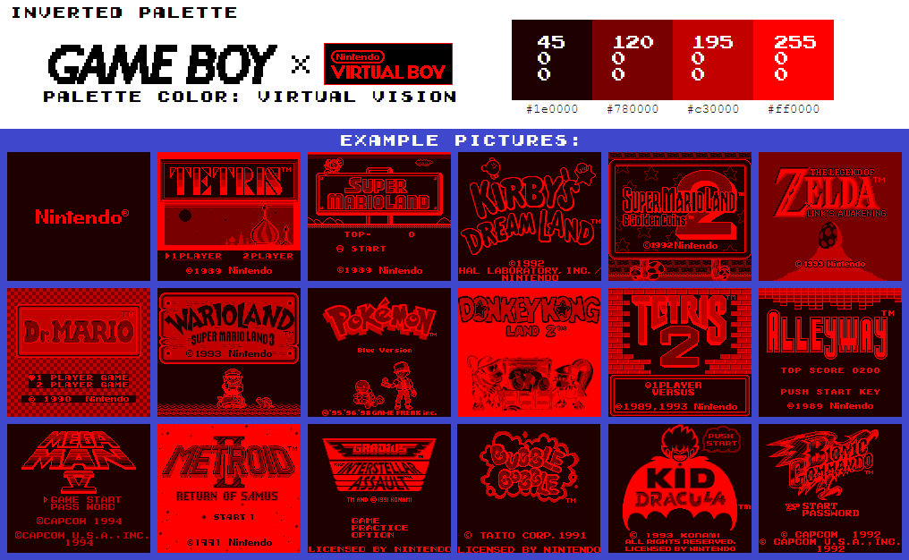 Game Boy Palette Virtual Vision By TheWolfBunny64 On DeviantArt game-boy-palette-virtual-vision-by-thewolfbunny64-on-deviantart