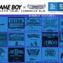 Game Boy Palette: CINDERELLA Blue