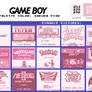 Game Boy Palette: Sakura Pink