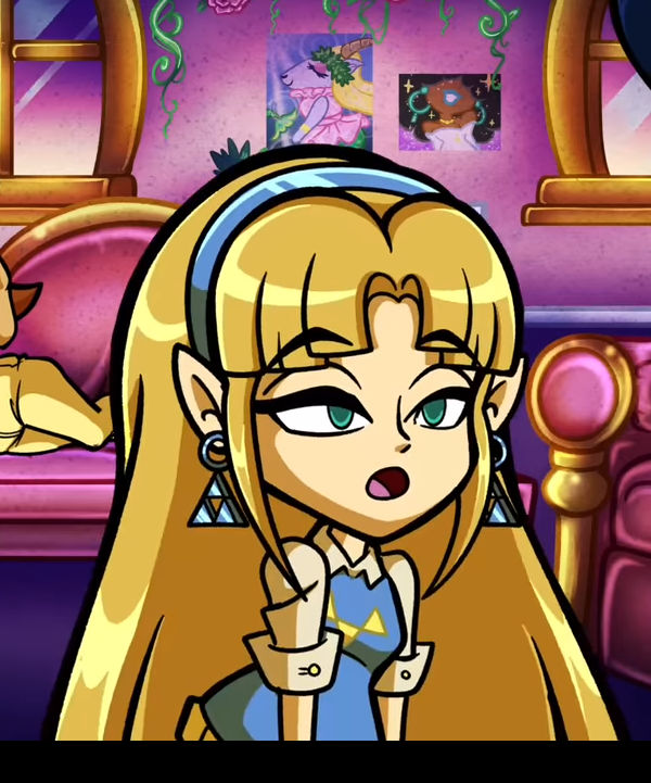 Nintendo High Princess Zelda Getting Dizzy by Gnawtyboy on DeviantArt