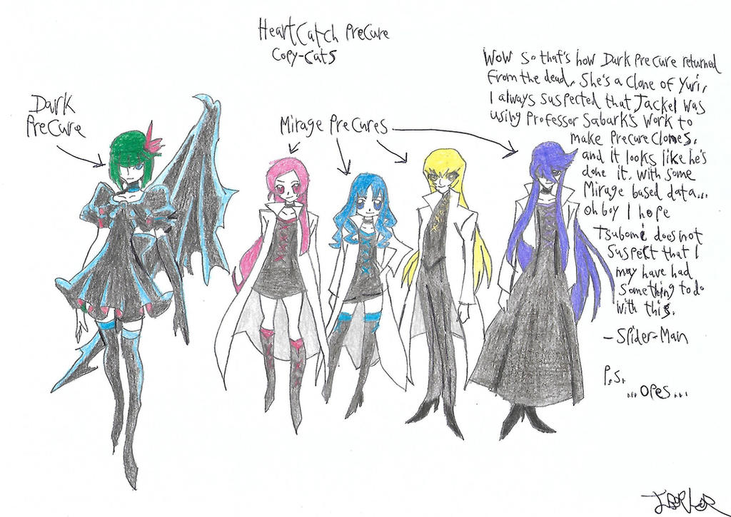 Dark Precure And The Mirage Precures By 2d On Deviantart Dark Precure And The Mirage Precures By 2d On Deviantart