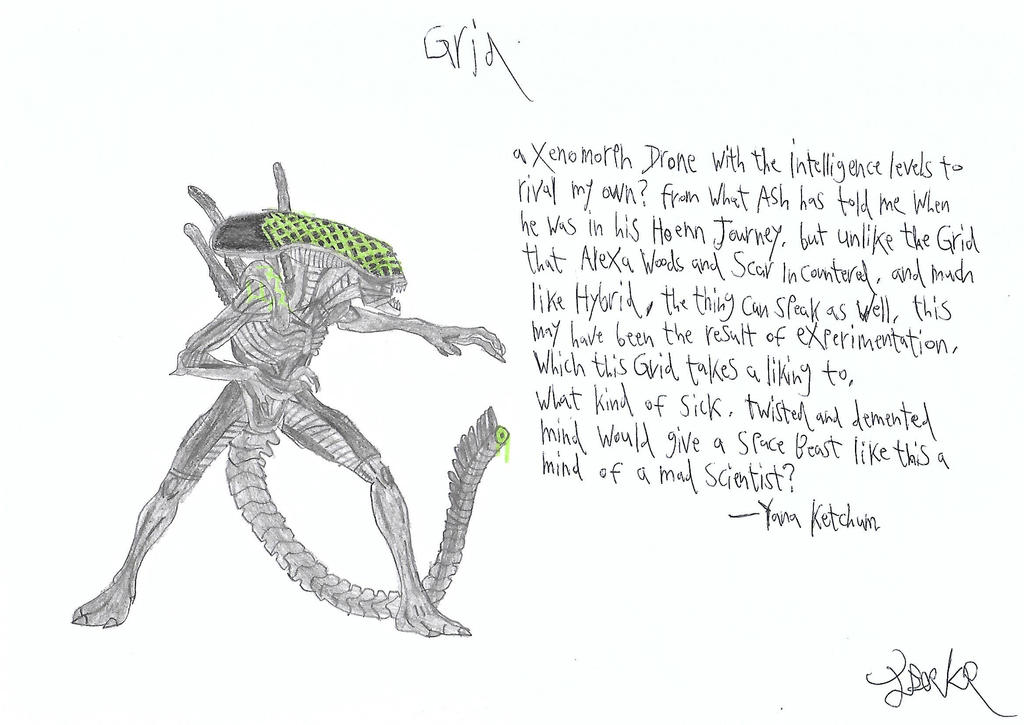 Grid Alien from AVP by a22d on DeviantArt