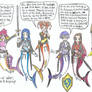 Pretty Cure AllStars as Mermaids 7