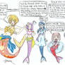 Hugtto! PreCure as Mermaids