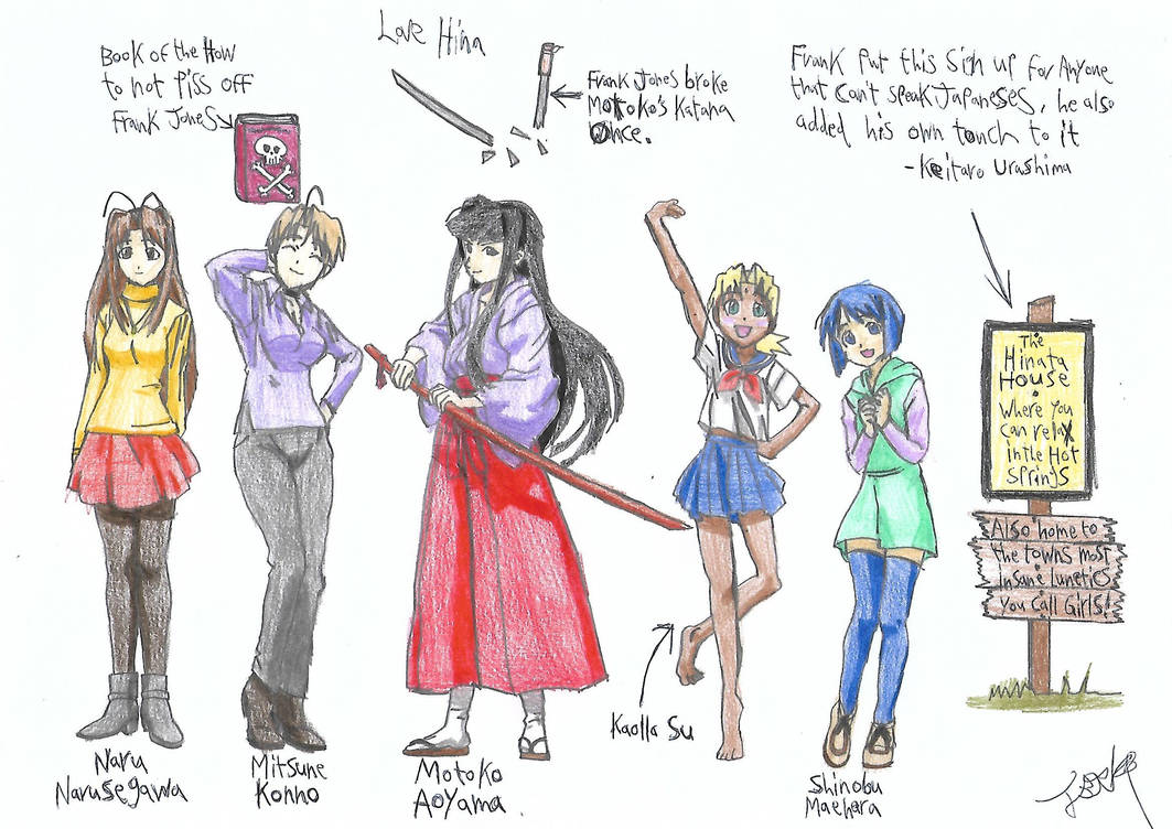 Love Hina Characters 2 By 2d On Deviantart Love Hina Characters 2 By 2d On Deviantart