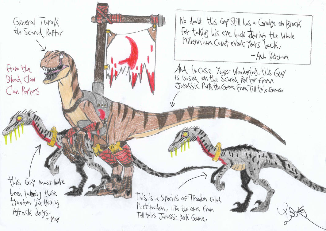 Turok Raptor Transparent General Turok the Scared Raptor by JWBtheUncanny on DeviantArt