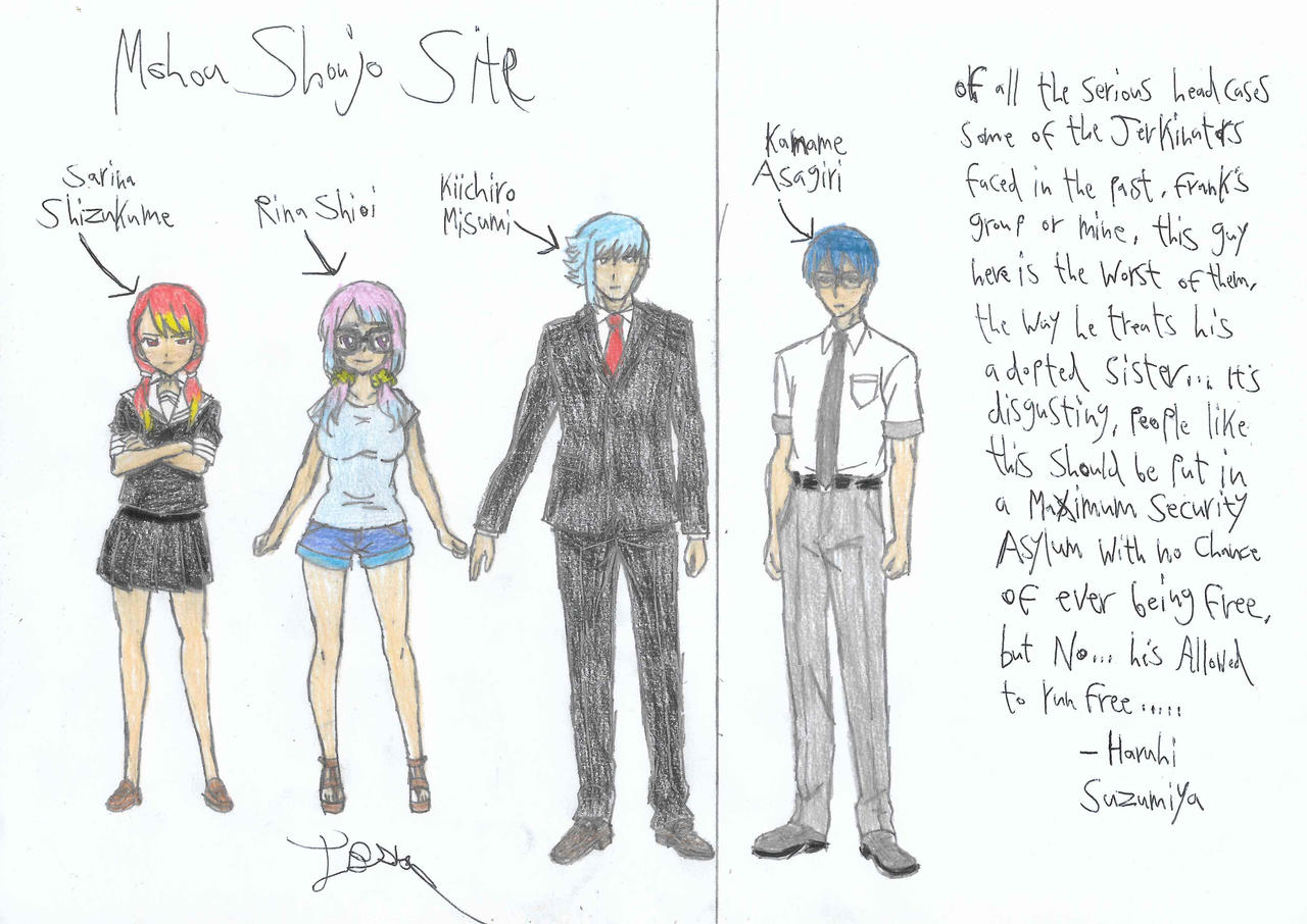 Mahou Shoujo Site Characters 2 By 2d On Deviantart Mahou Shoujo Site Characters 2 By 2d On Deviantart