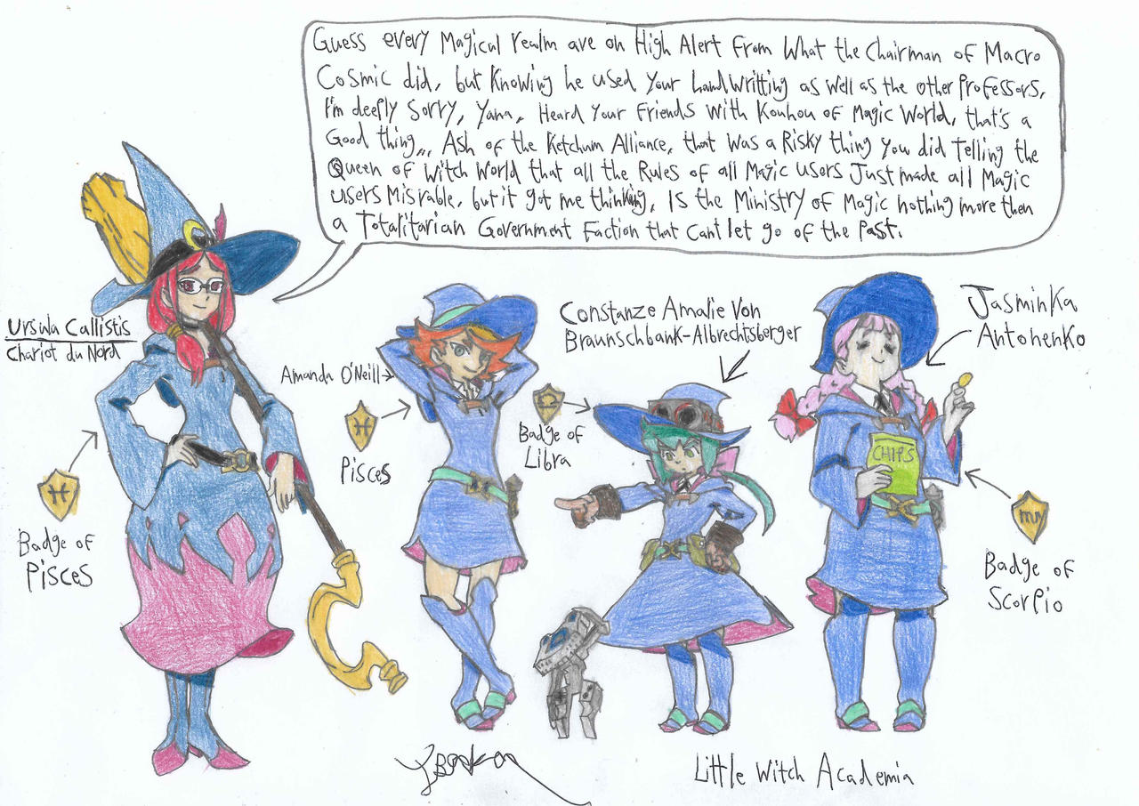 Little Witch Academia Characters 2 By 2d On Deviantart Little Witch Academia Characters 2 By 2d On Deviantart