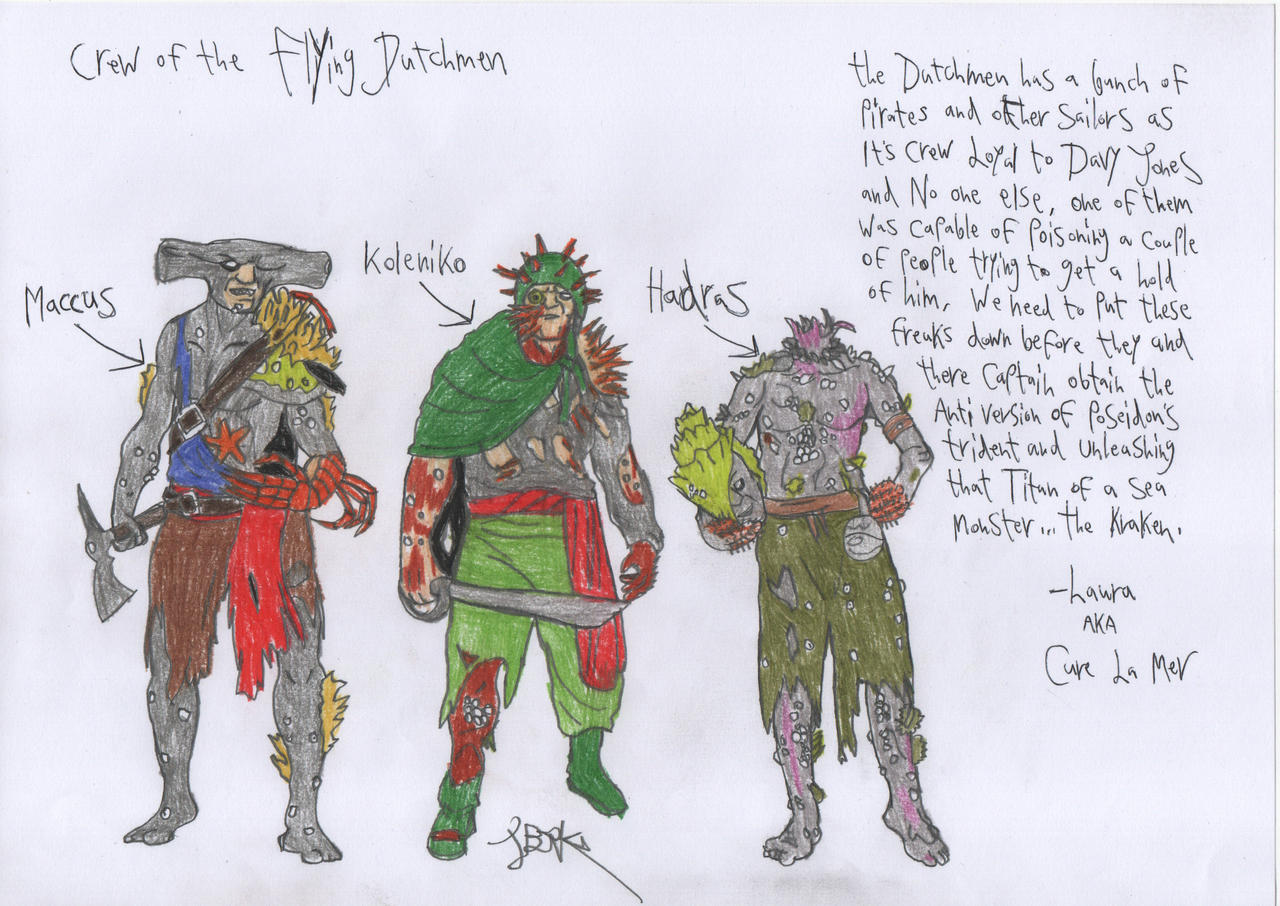 Dlying Dutchman Rework Crew of the Flying Dutchmen 1 by JWBtheUncanny on DeviantArt