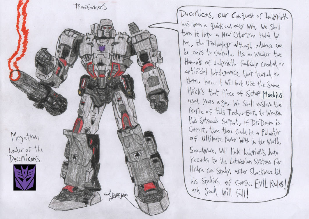 Megacron Transformers Megatron by JWBtheUncanny on DeviantArt