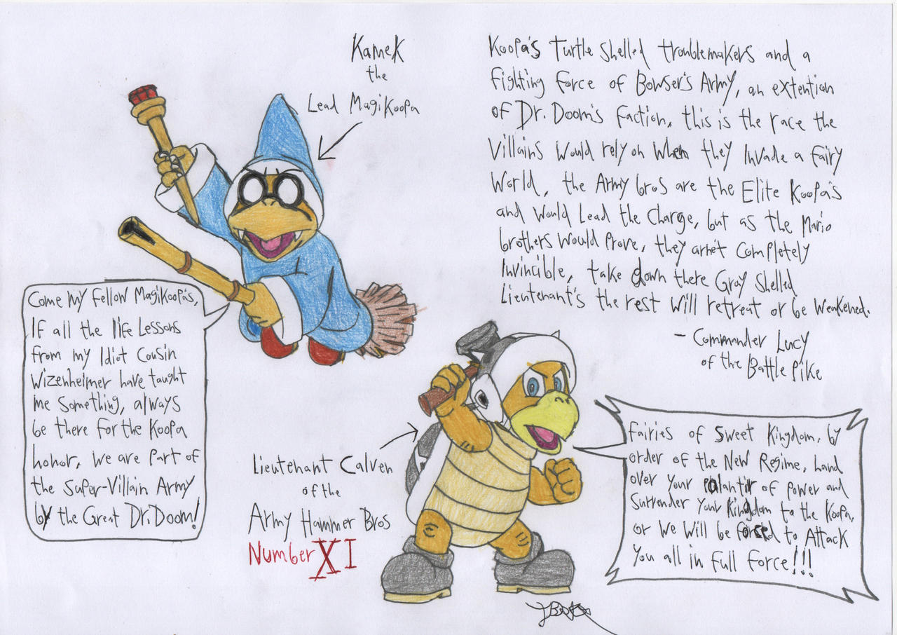 Splunkin Super Mario Bros Enemies 1 by JWBtheUncanny on DeviantArt