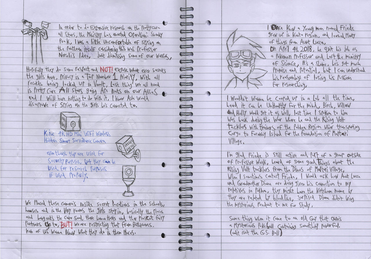 Yana's Notes pages 23 and 24 by JWBtheUncanny on DeviantArt