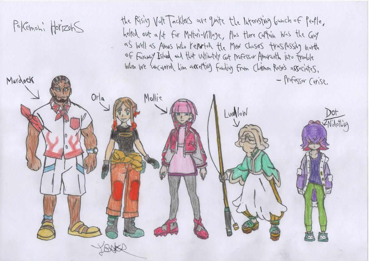 Pokemon Horizons: Rising Volt Tacklers 2 by JWBtheUncanny on DeviantArt
