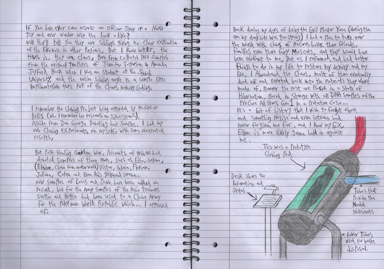 Yana's Notes pages 33 and 34 by JWBtheUncanny on DeviantArt