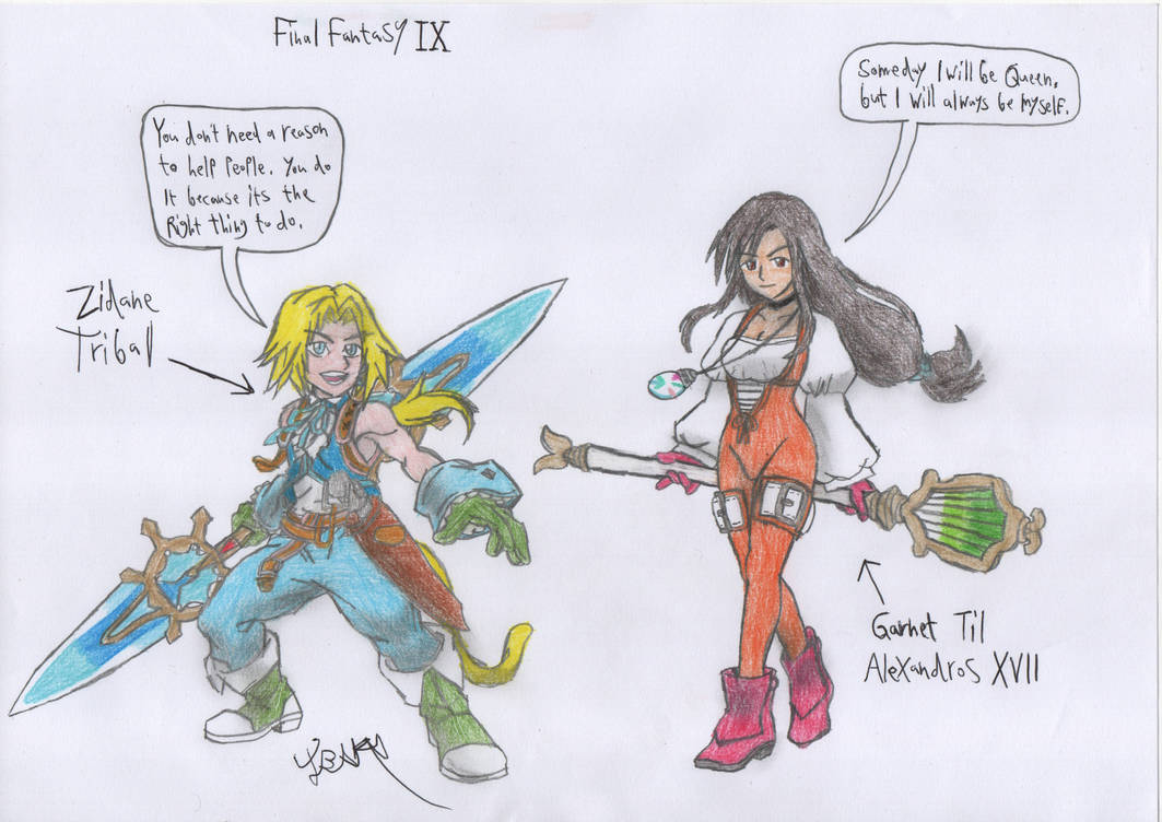 Pre Rendered Ffix Heroes of FFIX: part 1 by JWBtheUncanny on DeviantArt