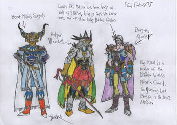 Support Cast from FFV: Part 1