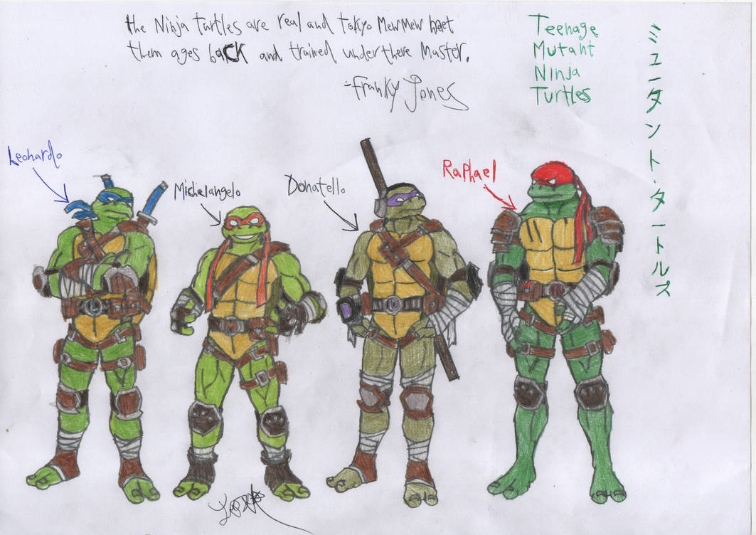 Teenage Mutant Ninja Turtles by JWBtheUncanny on DeviantArt