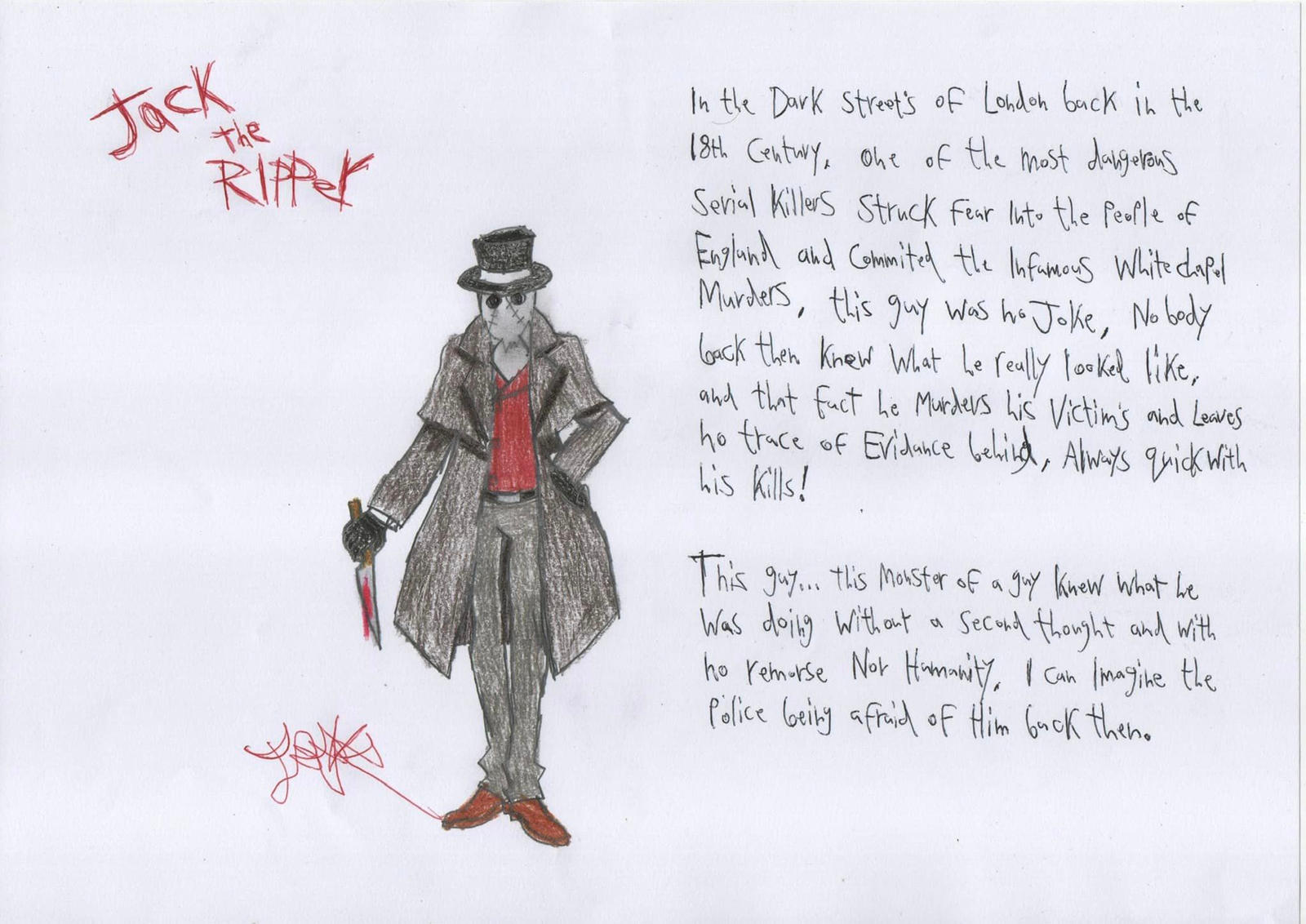 Jack Rippe R Jack the Ripper by JWBtheUncanny on DeviantArt