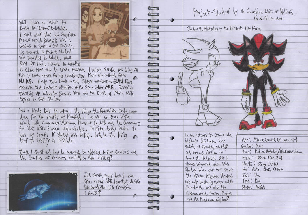 Deviantart Fa Note Yana's Notes pages 67 and 68 (Project Shadow) by JWBtheUncanny on ...
