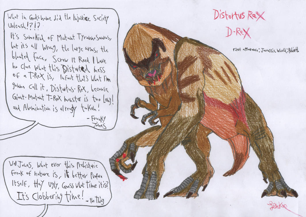 Distortus Rex by JWBtheUncanny on DeviantArt