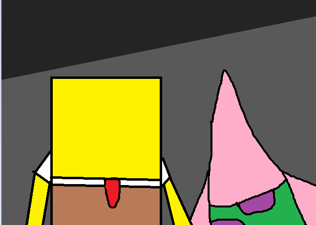 SpongeBob and Patrick noclipped into the Backrooms by RedKirb on DeviantArt