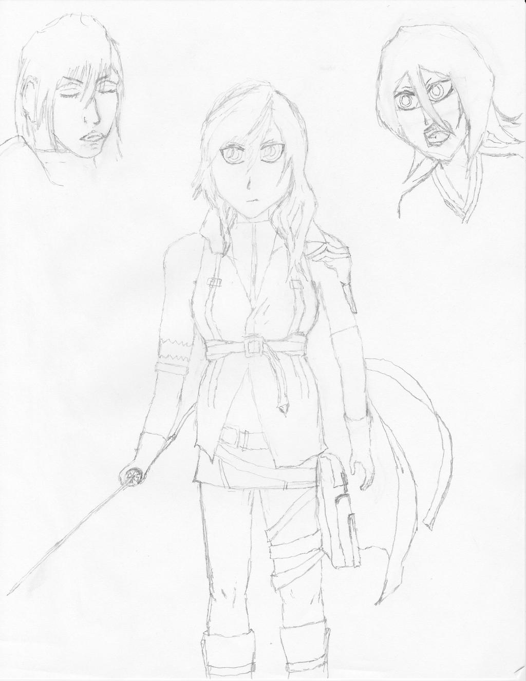 Lightning Rukia - WIP