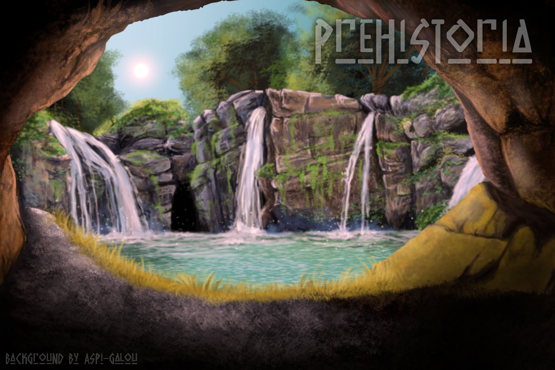 Arwii's Cave Import Background -1800x1200px