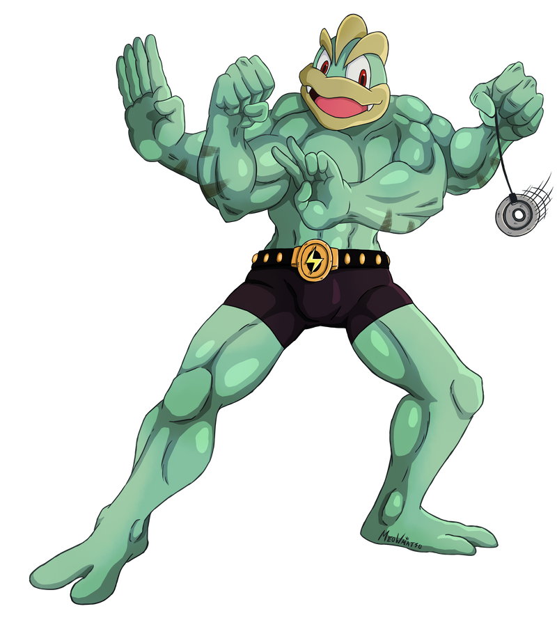 Machamp by MeoWmatsu on DeviantArt