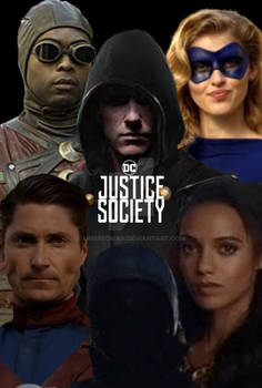 Justice Society of America Fan Poster