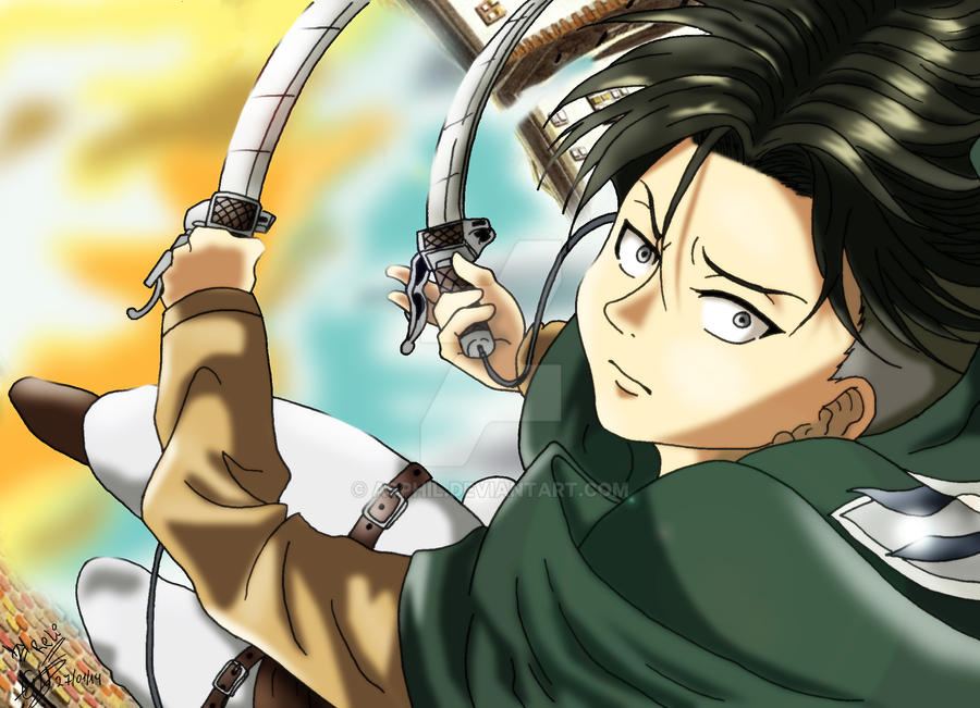 SnK Levi By Asphil On DeviantArt