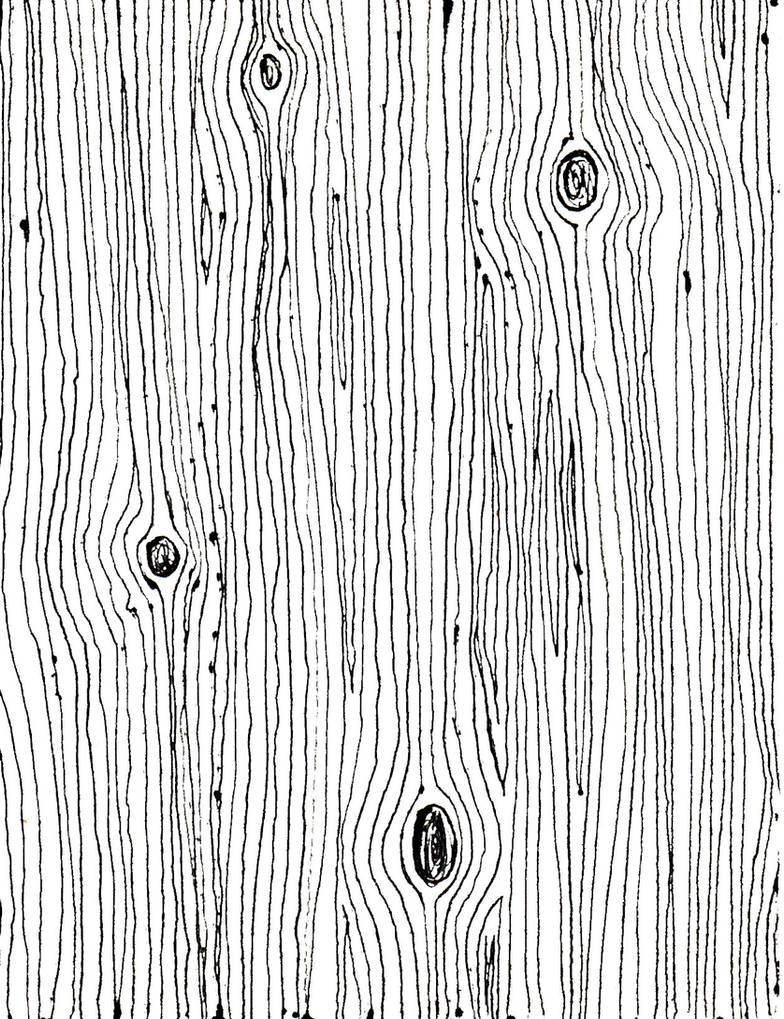 Drawn Wood Grain Texture by german-popsicle