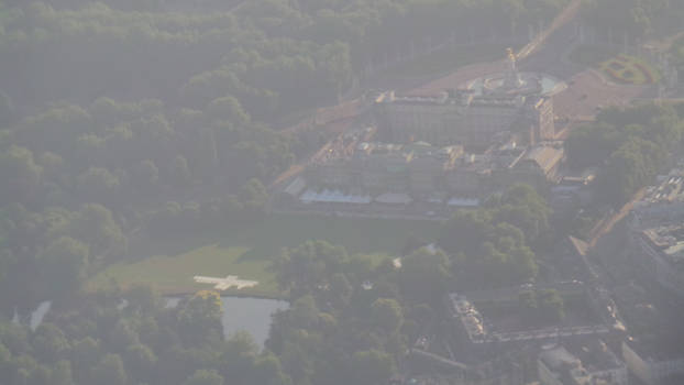 Buckingham Palace from above