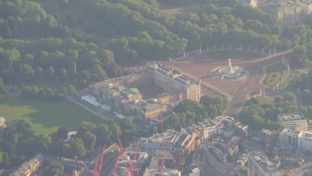 Buckingham Palace from above