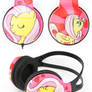 Pink Fluttershy Headphones