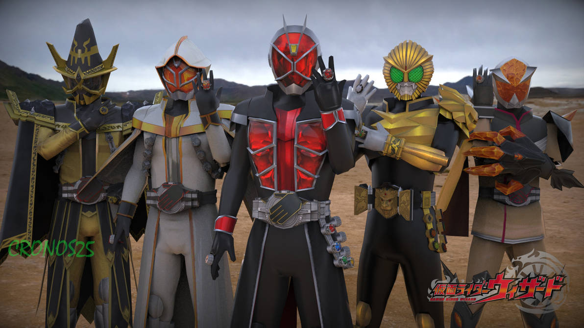 KAMEN RIDER WIZARD | All Rider by CRONOS25 on DeviantArt