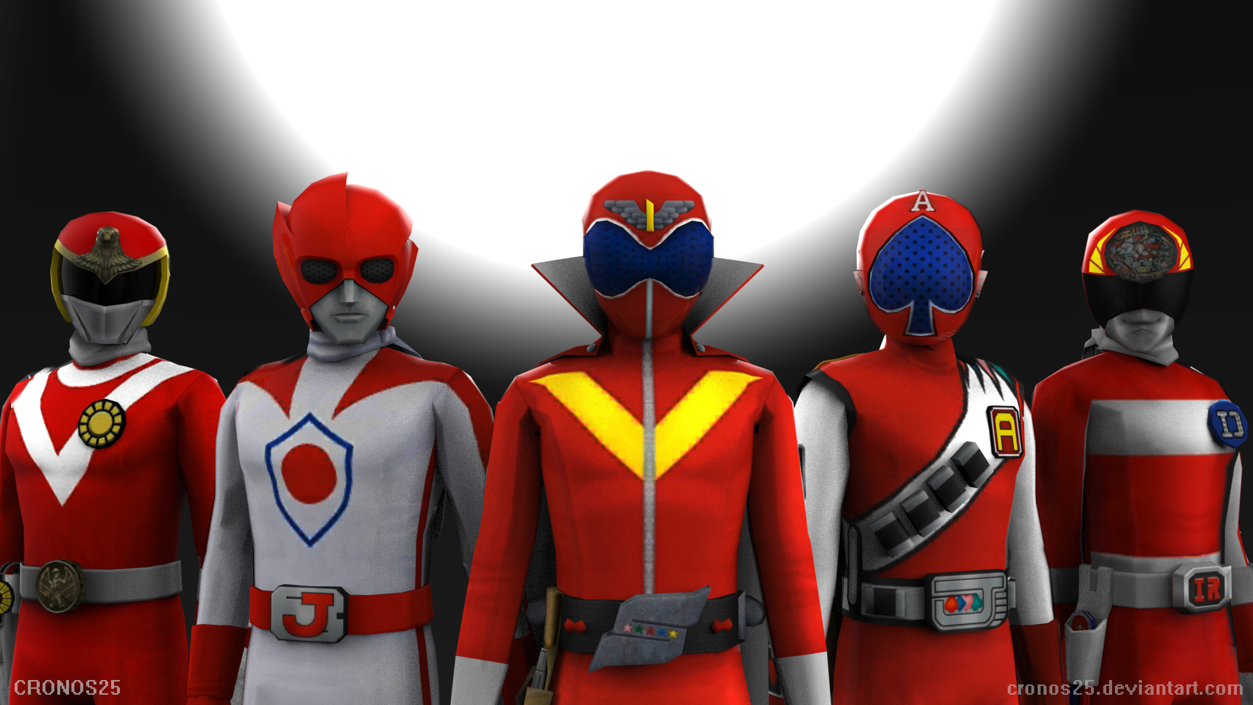 Red Sentai #1 by CRONOS25 on DeviantArt
