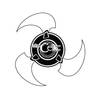 The Celt Chakram design for keychain