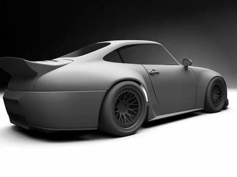 Porsche wide body WIP