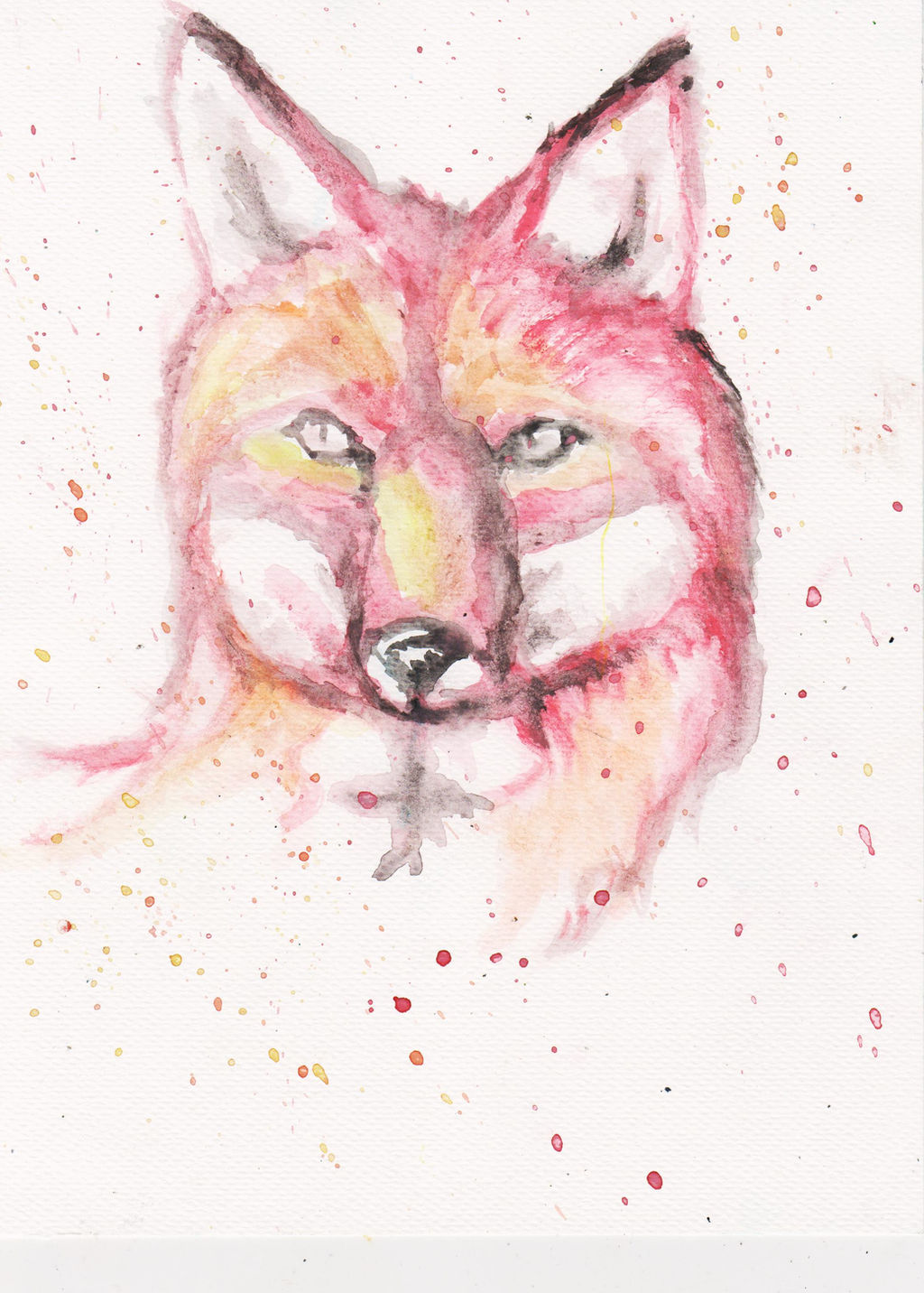 Fire Fox by ArcticIceWolf