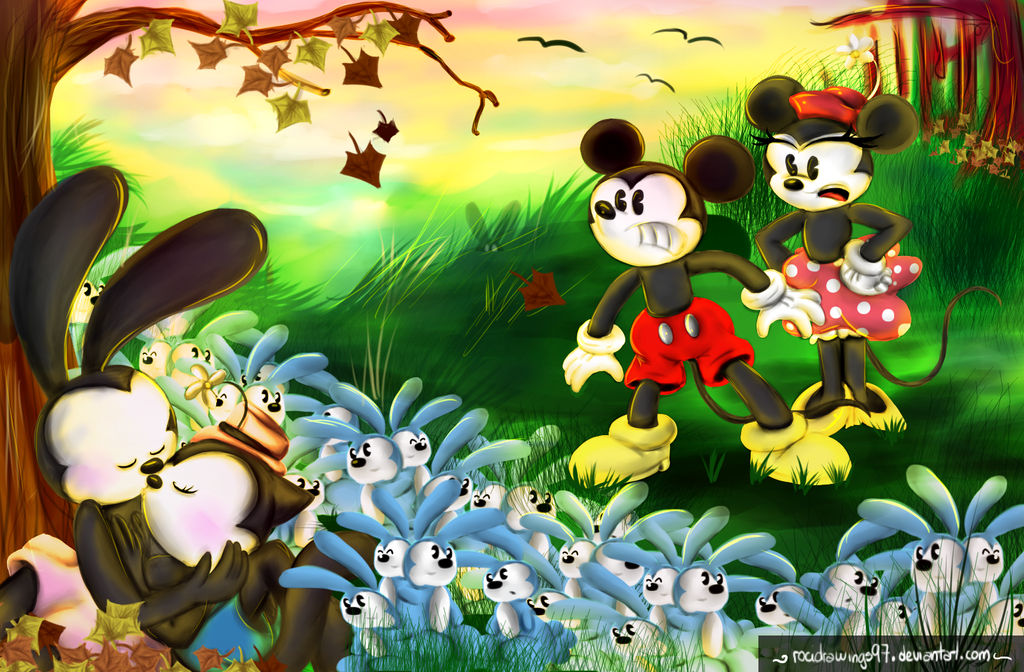 Oswald the lucky rabbit by RociDrawings97 on DeviantArt