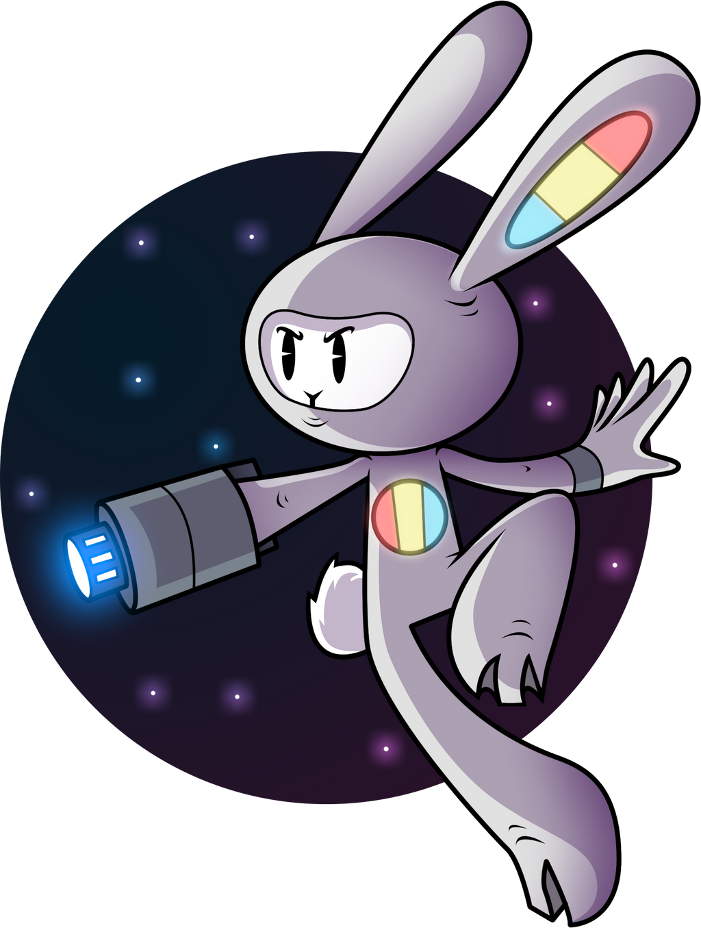 Super Space Rabbit by Rootay on DeviantArt
