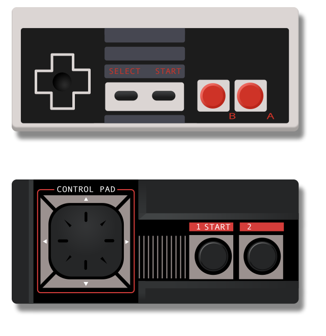 Controller Bitmap 8 Bit Controllers by Rootay on DeviantArt