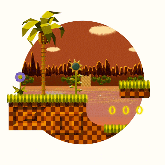 Green Hill Zone: Encore Mode by Rootay on DeviantArt