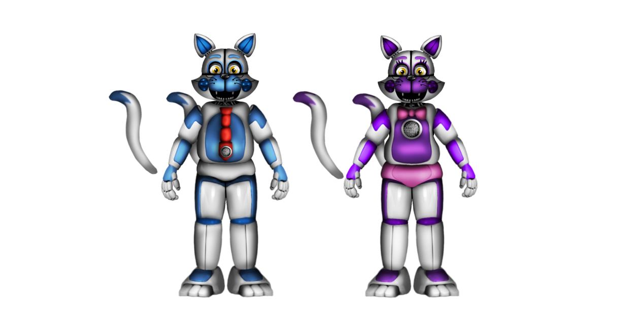 Funtime Candy and Funtime Cindy (SpeedFoxy) by SpeedFoxy on DeviantArt