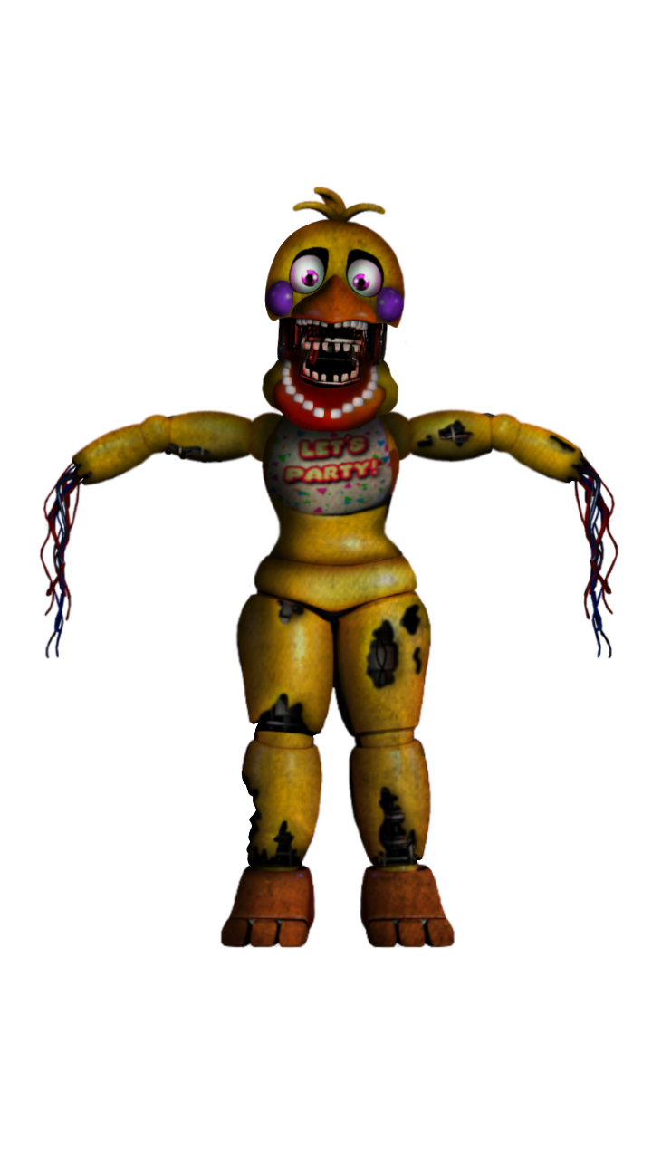 Adventure Withered Toy Chica by RedSoulSpengle on DeviantArt