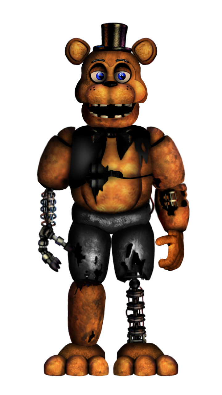 withered freddy by Dinofoxy