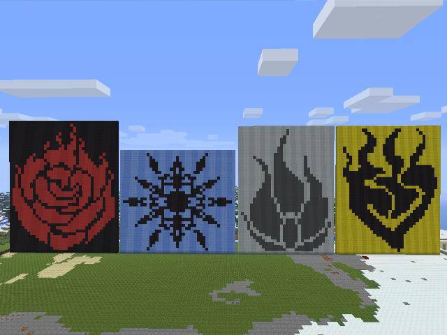 RWBY Emblems in Minecraft by picviewer10 on DeviantArt