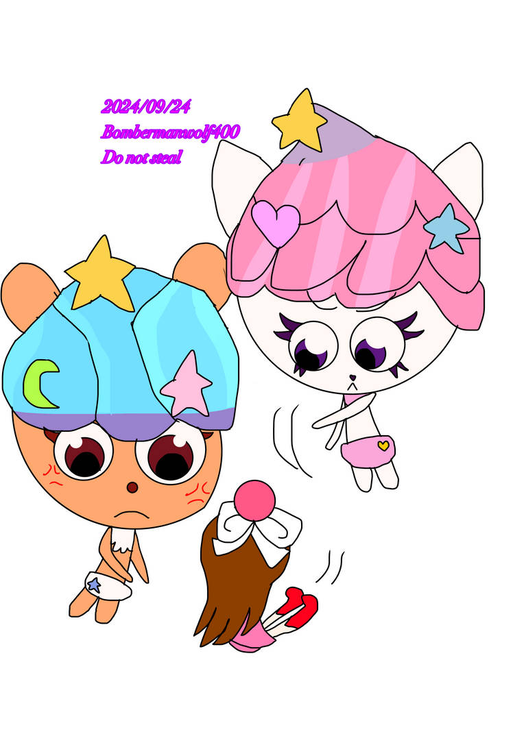 Catch: Teenieping! Muffping hits Sam by BombermanWolf400 on DeviantArt