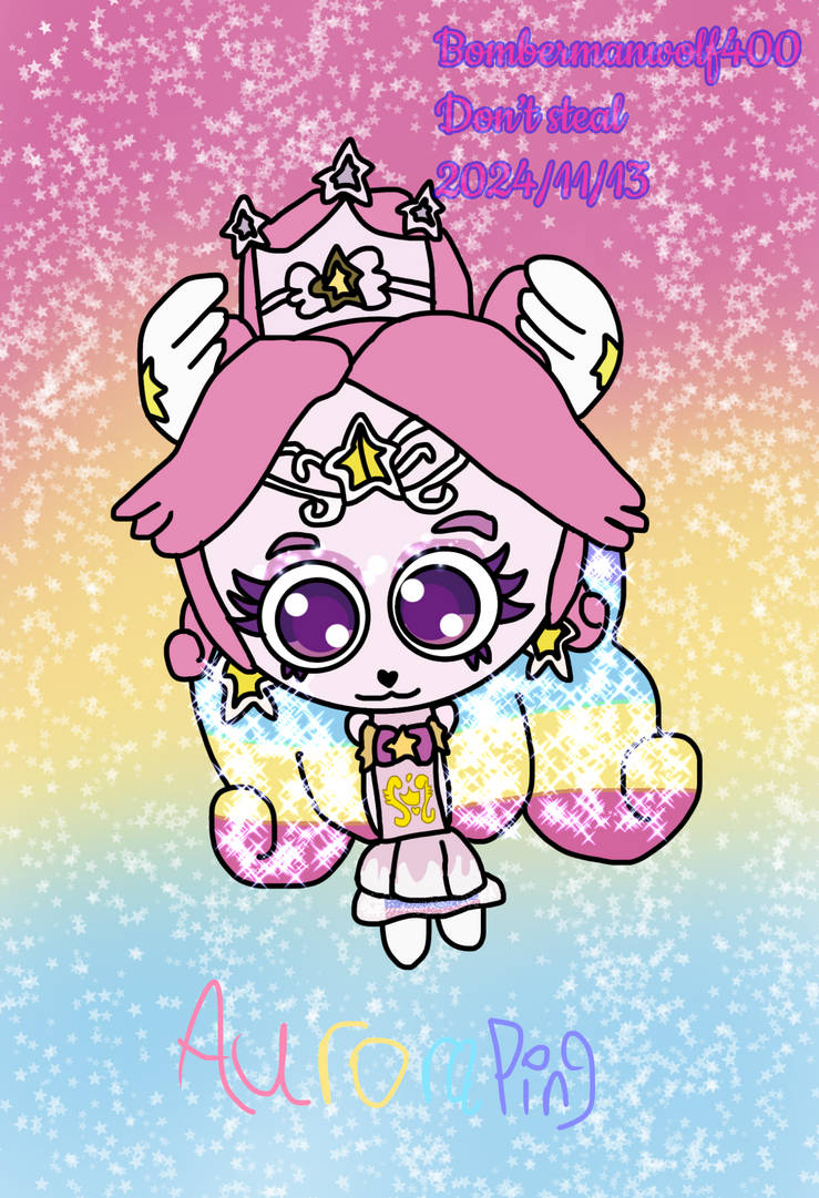 Catch! Teenieping: Auroraping drawing by BombermanWolf400 on DeviantArt