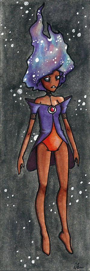 Space Lady Bookmark